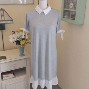 Misia Gray Knit Dress